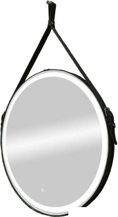 Континент Зеркало Millenium Black Led D 65 (натуральная кожа, черный)