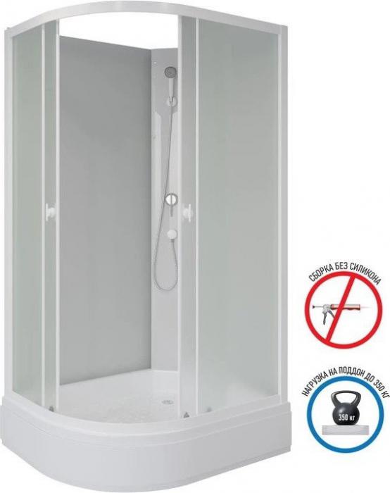 Душевая кабина Niagara Promo P100/70/26R/MT/BK 100x70x195