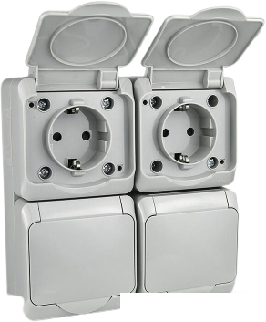 Розетка Tokov Electric TKE-NX-R4Z-C06-IP54