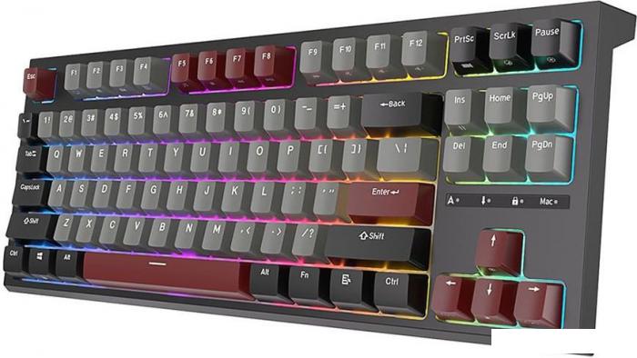 Клавиатура Royal Kludge RK-R87 RGB (черный, RK Blue)