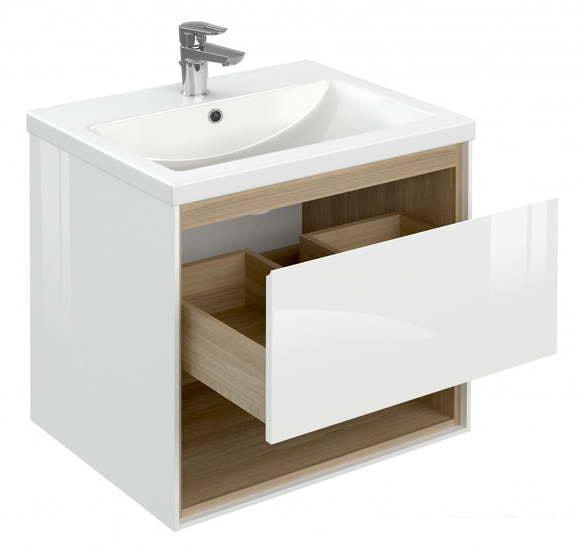 Cersanit Тумба под умывальник Louna 60 SP-SZ-LOU-CO60/Wh