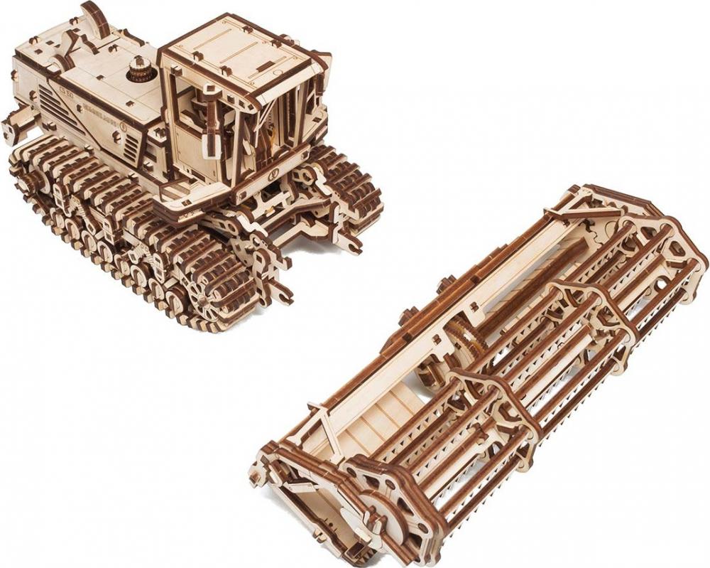Сборные модели Eco-Wood-Art Косилка самоходная CS-150C