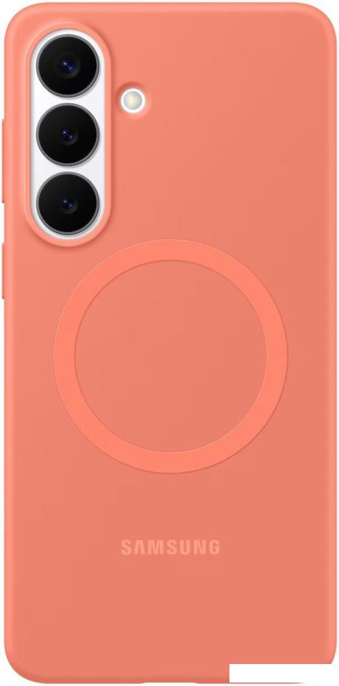 Чехол для телефона Samsung Silicone Magnet Case для Samsung Galaxy S26+ (коралловый)