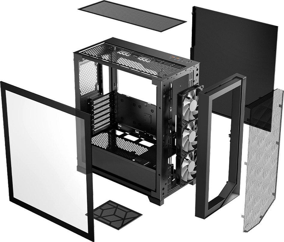 Корпус PCCooler C3D510 ARGB (черный)