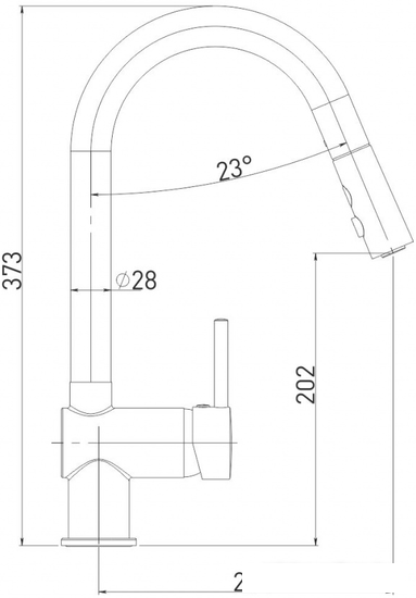 Смеситель Gross Aqua Extra 3140609C
