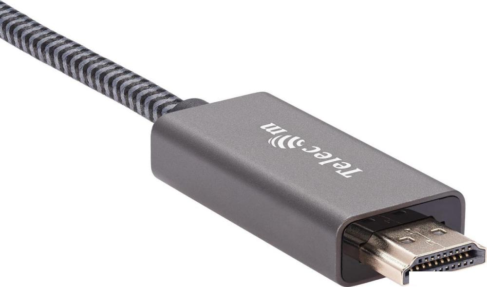 Кабель Telecom TA561M-1.8M DisplayPort - HDMI (1.8 м, черный)