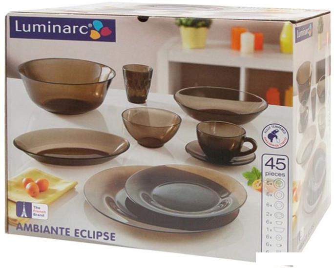 Столовый сервиз Luminarc Ambiante L5181 (дымчатый)