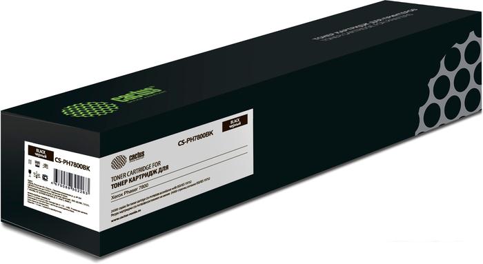 Картридж CACTUS CS-PH7800BK (аналог Xerox 106R01573)