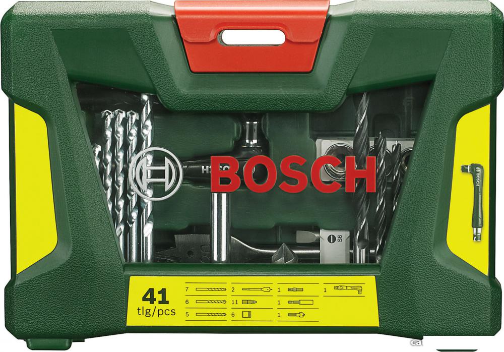 Биты, головки, насадки, держатели Bosch V-Line 2607017316 41 предмет