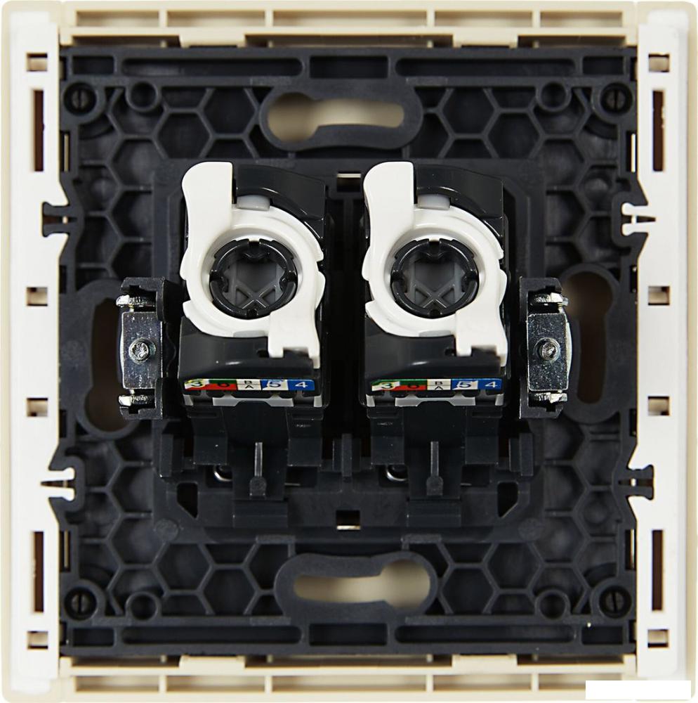 Розетка компьютерная IEK Forte&amp;Piano FP-K20-1-K10