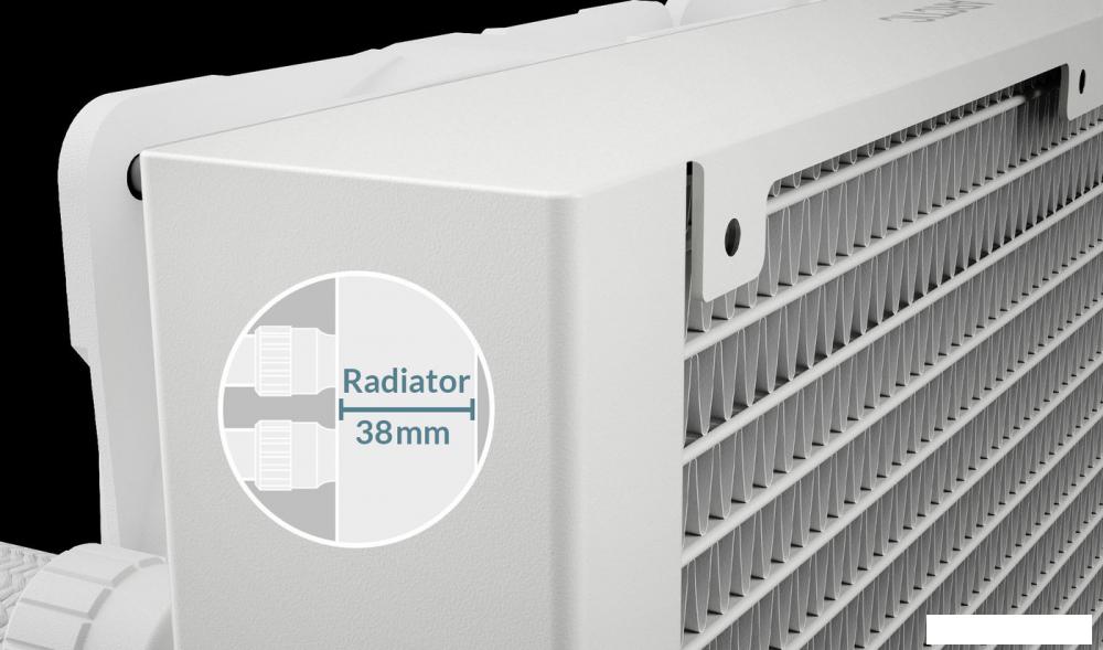 Система жидкостного охлаждения для процессора Arctic Liquid Freezer III 280 A-RGB White ACFRE00151A