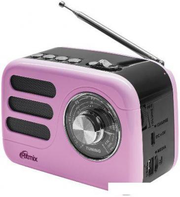 Радиоприемники Ritmix RPR-033 (розовый) Радиоприемники Ritmix RPR-033 (розовый)