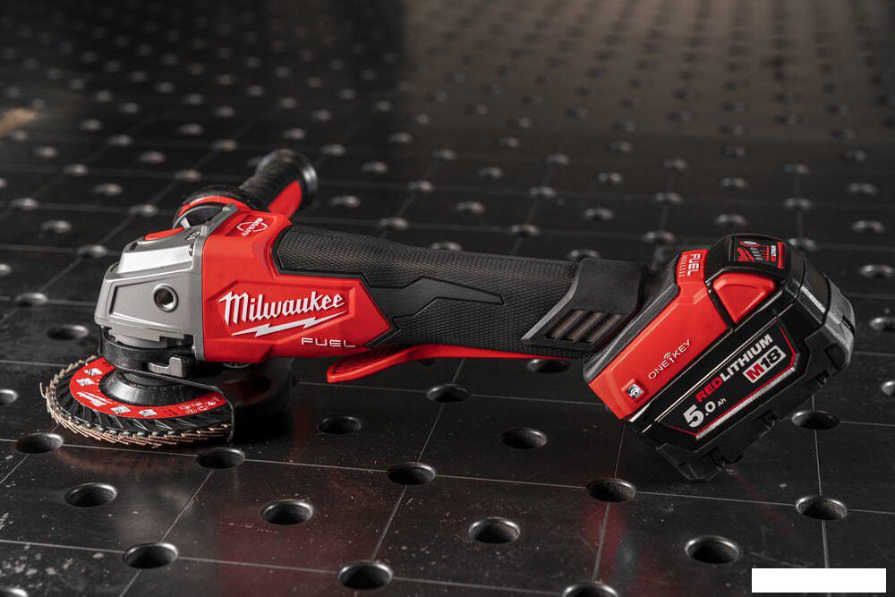Угловая шлифмашина Milwaukee M18 ONEFSAG125XPDB-0X Fuel One Key 4933478434 (без АКБ)