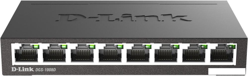 Неуправляемый коммутатор D-Link DGS-1008D/R1A