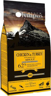 Корма для собак Black Olympus Adult All Breeds Chicken & Turkey (для всех пород с курицей и индейкой) 12 кг