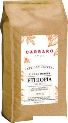 Кофе Carraro Ethiopia в зернах 1000 г Кофе Carraro Ethiopia в зернах 1000 г