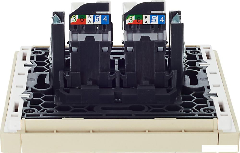 Розетка компьютерная IEK Forte&amp;Piano FP-K20-1-K10