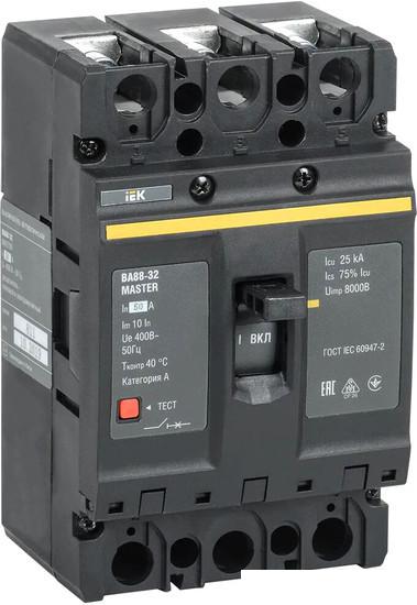 Выключатель автоматический IEK ВА 88-32 3п 50А 25кА SVA10-3-0050-02