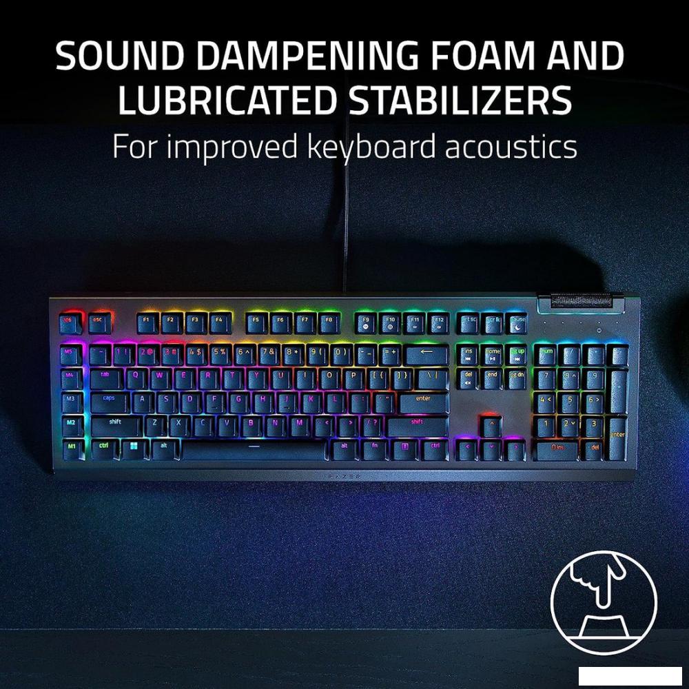 Клавиатура Razer BlackWidow V4 X (Razer Green)