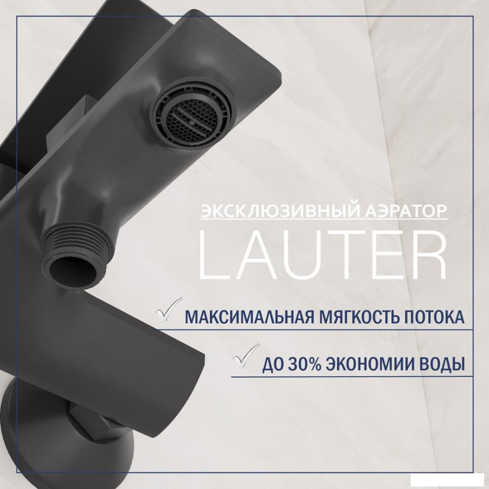 Смеситель Lauter Allure 21CK6618QP + Душевой гарнитур 213GM