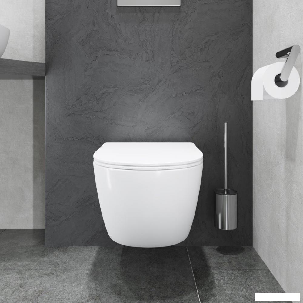 Унитаз подвесной Lauter Sulzdorf + GROHE Rapid SL 39504000 + панель GROHE 37131000 (белый с микролифтом)