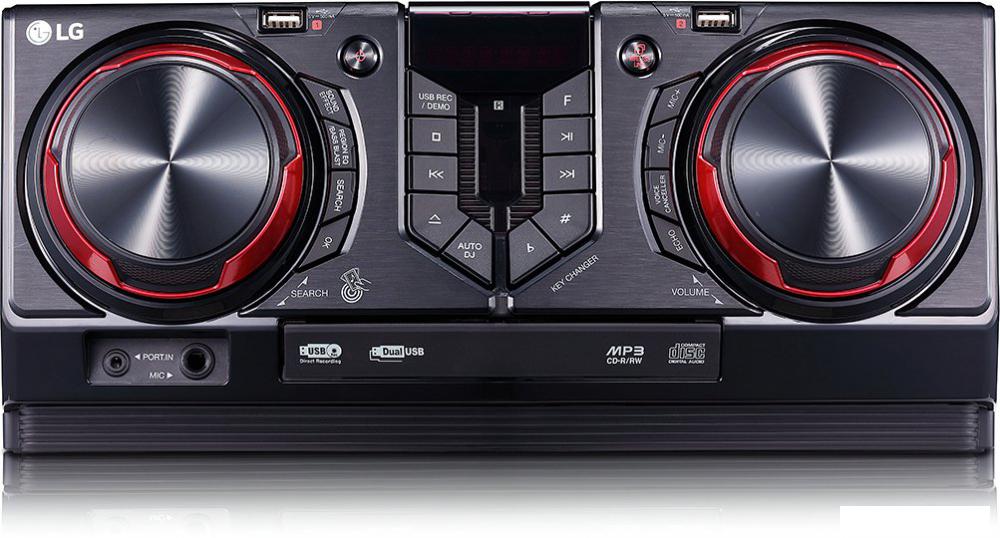 Музыкальный центр LG X-Boom CJ45 (с колонками CJS45F/CJS45W)