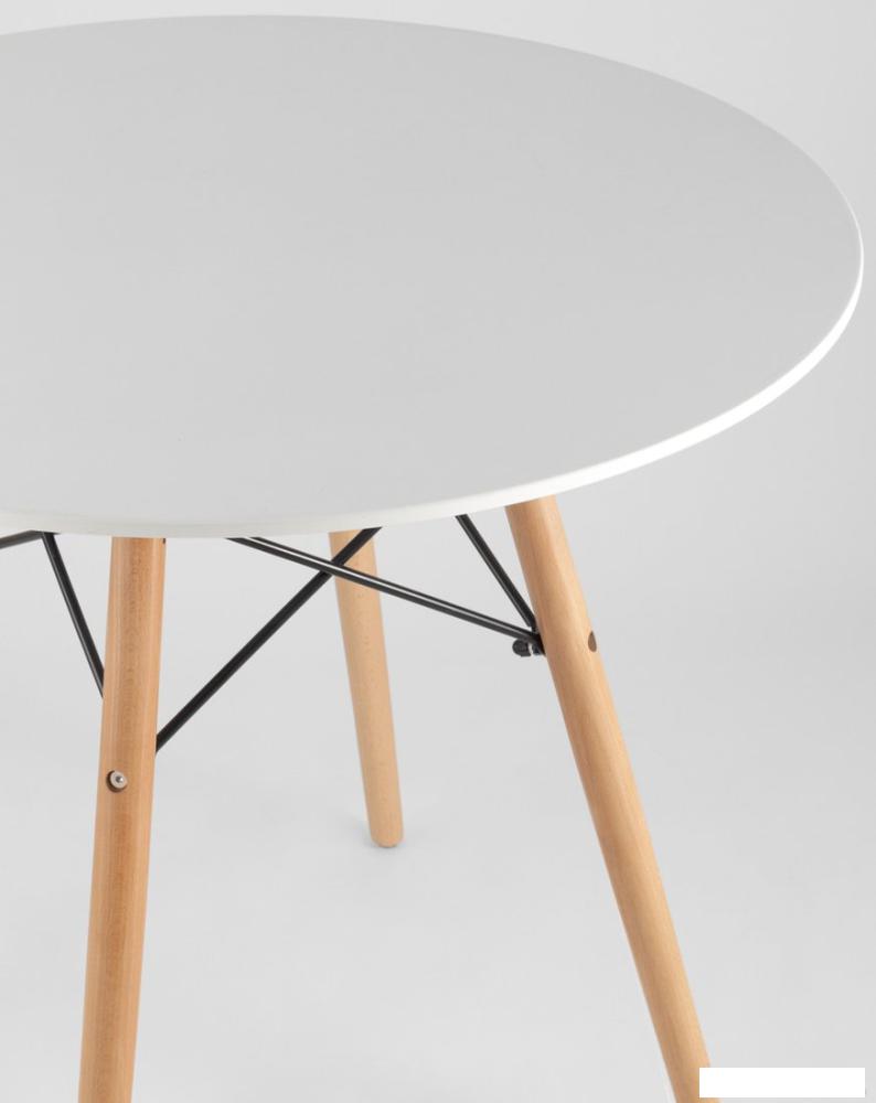 Кухонный стол Stool Group Eames DSW D80 (белый)