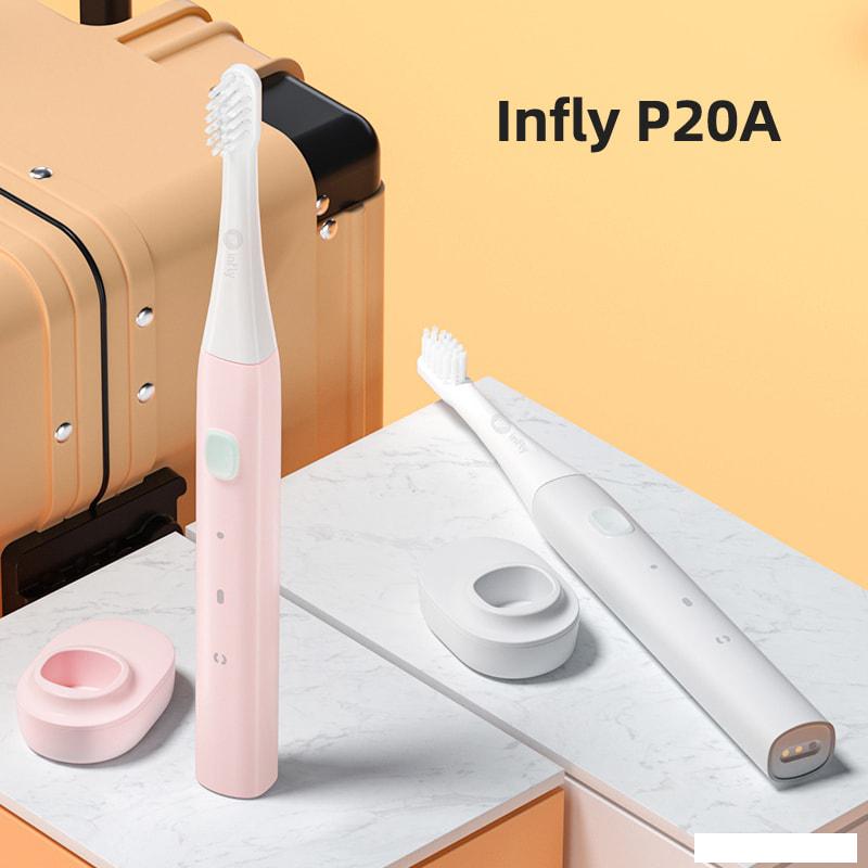 Электрическая зубная щетка Infly Sonic Electric Toothbrush P20A (1 насадка, розовый)