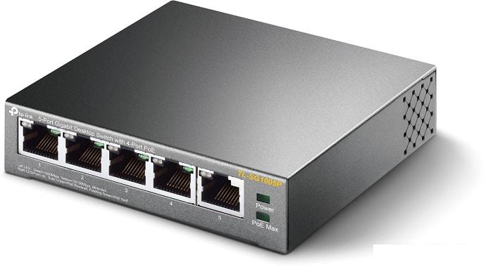 Неуправляемый коммутатор TP-Link TL-SG1005P V5