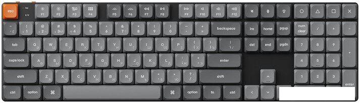 Клавиатура Keychron K5 Max K5M-B1-RU (Gateron Low Profile Red 2.0)