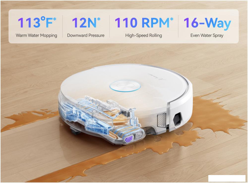 Робот-пылесос Narwal Flow Robot Vacuum &amp; Mop YJCC026 (белый)