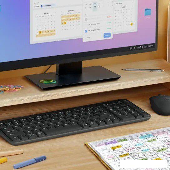 Клавиатура Logitech K251 Compact Bluetooth Wireless Keyboard 920-013363 (графитовый, нет кириллицы)