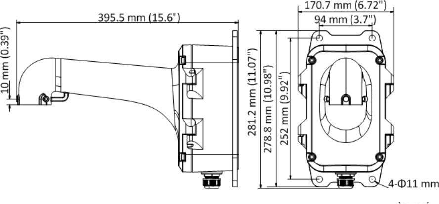 Кронштейны Hikvision DS-1604ZJ-BOX