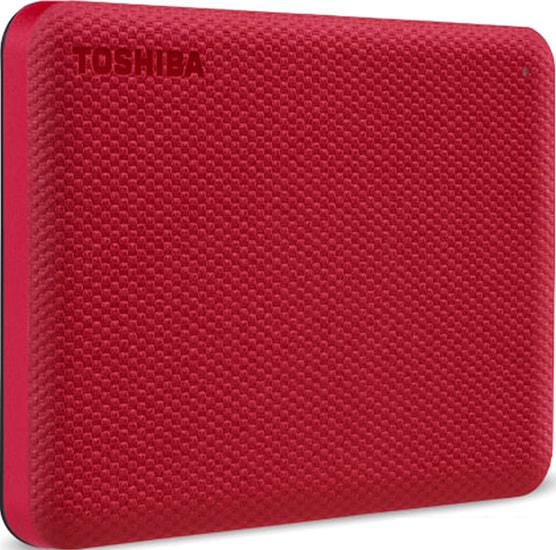 Внешний накопитель Toshiba Canvio Advance 4TB HDTCA40ER3CA (красный)