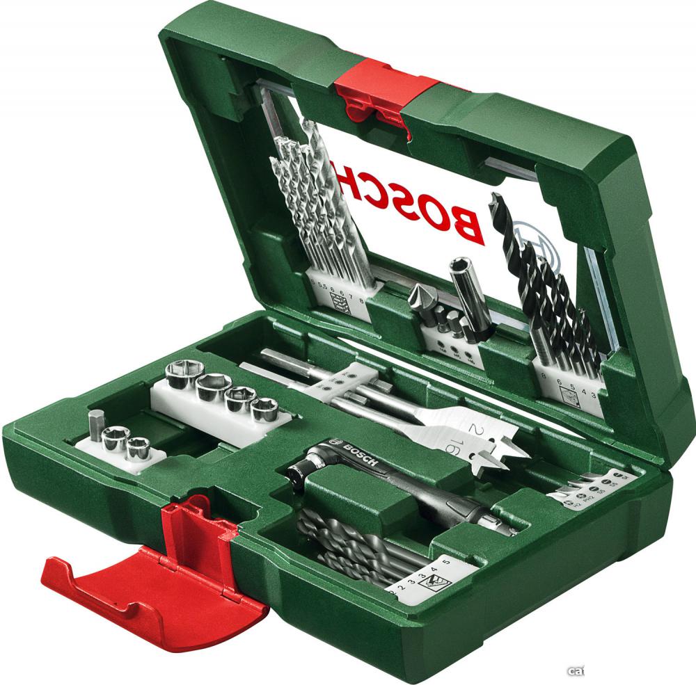 Биты, головки, насадки, держатели Bosch V-Line 2607017316 41 предмет