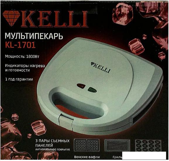 Сэндвичницы, вафельницы KELLI KL-1701