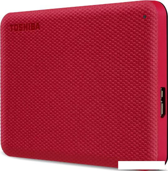 Внешний накопитель Toshiba Canvio Advance 4TB HDTCA40ER3CA (красный)