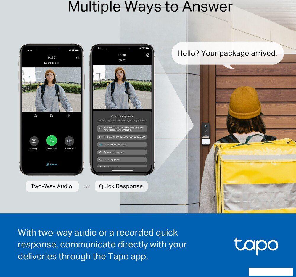 Дверной звонок TP-Link Tapo D230S1