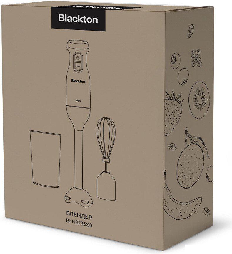 Погружной блендер Blackton Bt HB735SS (черный/серый)