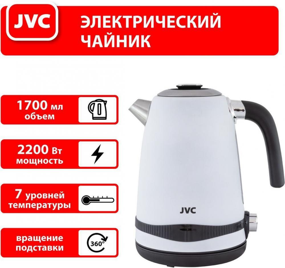 Электрический чайник JVC JK-KE1730 (белый)