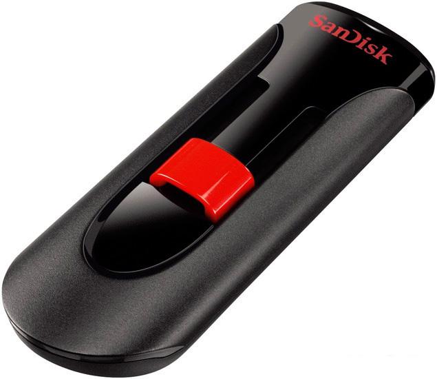 USB Flash SanDisk Cruzer Glide 128GB (черный) [SDCZ600-128G-G35]