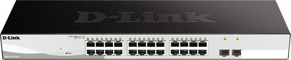 Управляемый коммутатор 2-го уровня D-Link DGS-1210-26/FL2A
