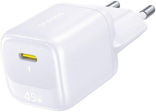 Сетевое зарядное Baseus EnerFill FN22 45W E0123301 (белый)