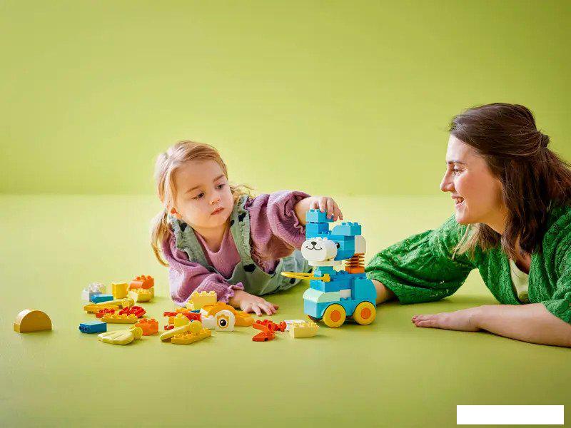 Конструктор LEGO Duplo Животные на колесах 3в1 10448