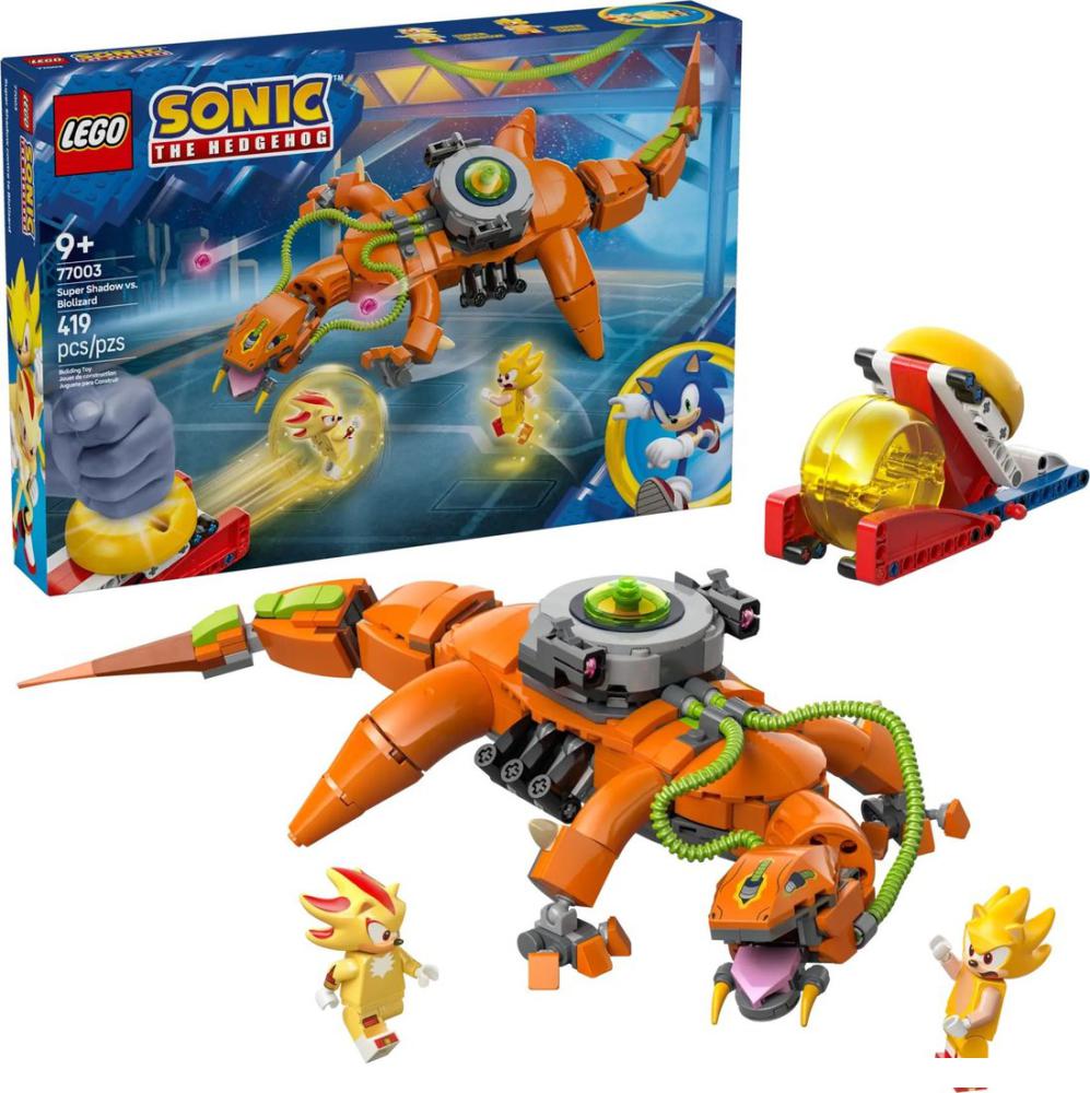 Конструктор LEGO Sonic 77003 Супер Шедоу против Биолизарда