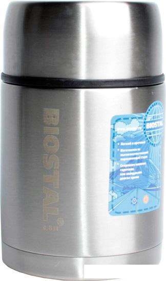 Термос для еды БИОСТАЛЬ Авто NRP-800 Stainless Steel