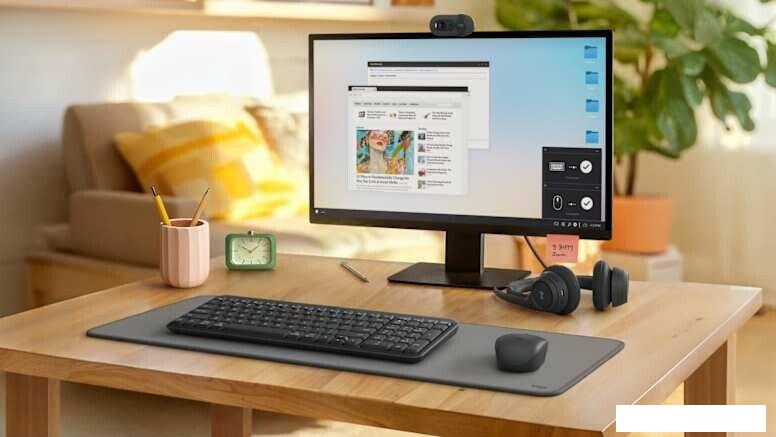 Клавиатура Logitech K251 Compact Bluetooth Wireless Keyboard 920-013363 (графитовый, нет кириллицы)