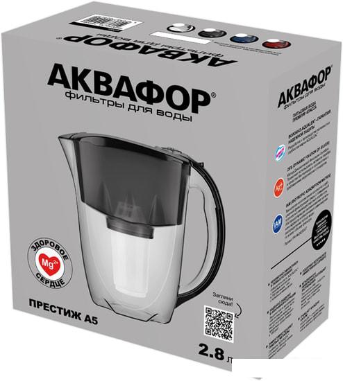Кувшин АКВАФОР Престиж A5 (черный)