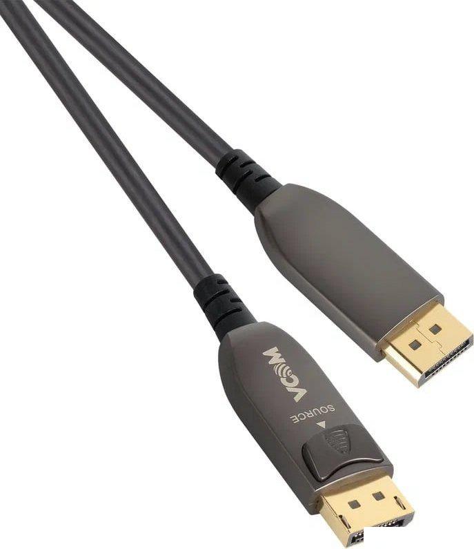 Кабели, адаптеры, разветвители VCOM D3751-40M DisplayPort - DisplayPort (40 м, черный)