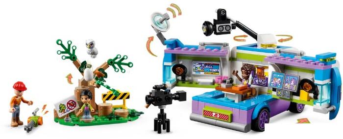 Конструктор LEGO Friends Фургон отдела новостей 41749